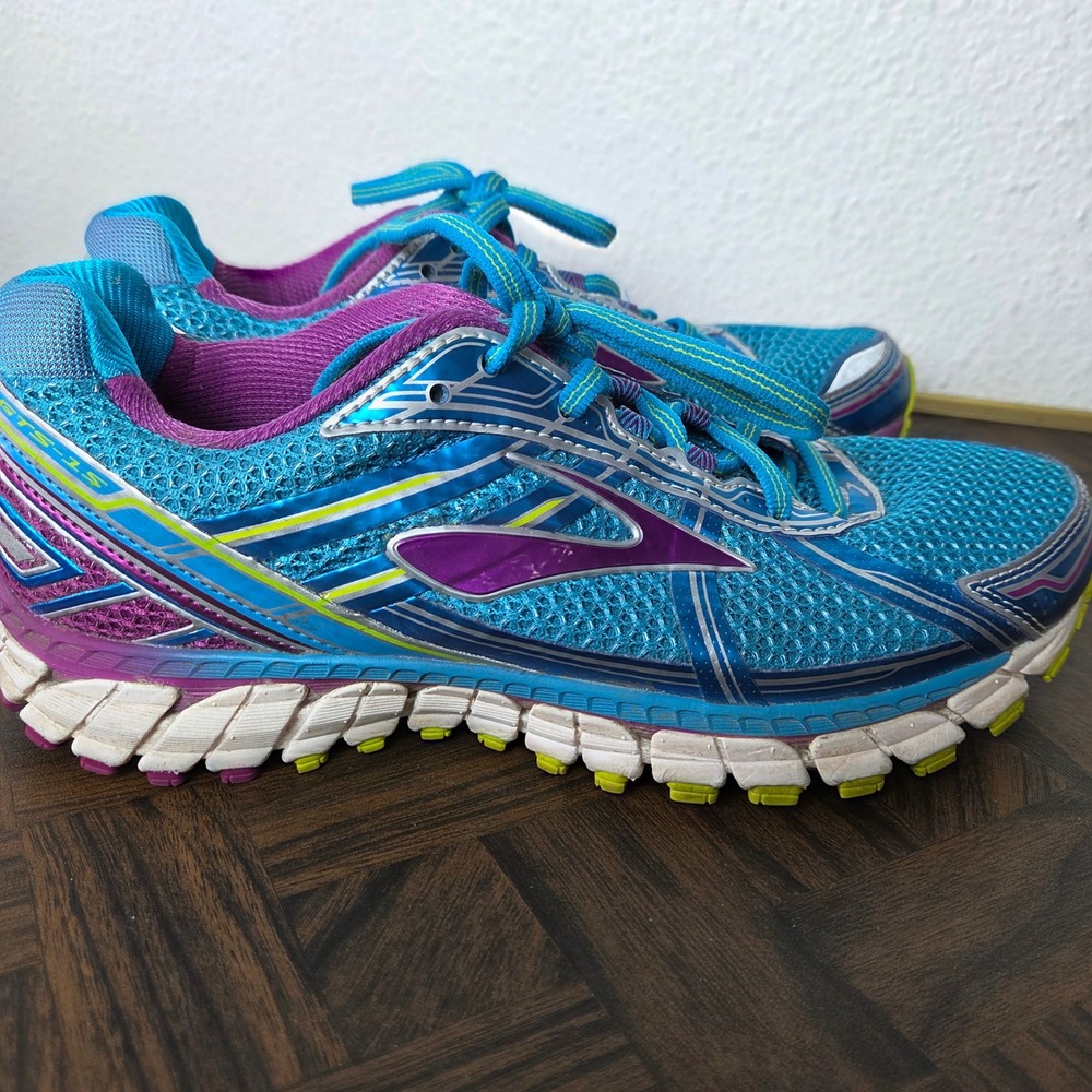 Brooks Adrenaline GTS 15 Running Shoes Womens 9 Mesh Stability Trainer - Picture 2 of 11